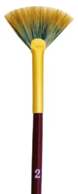 FANART STUDIO DECORATIVE ARTS FIRÇA 714 SERİSİ SENTETİK KIL YELPAZE NO: 2 F-6714.02