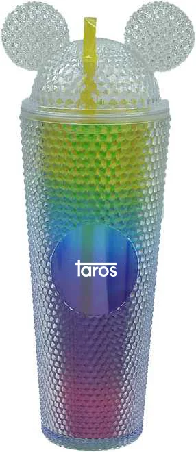 TAROS MILKSHAKE BARDAĞI 750 ML RAINBOW PARTY 7760