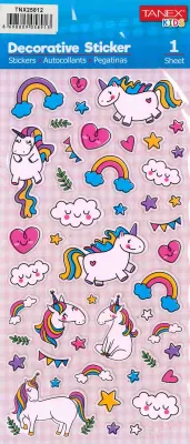 TANEX TNX-25812 DECORATIVE STICKER 5 AD. TNX2581205