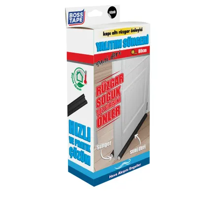 BOSS TAPE YALITIM SÜNGERİ SUNİ DERİ 80 CM SİYAH BT-04024