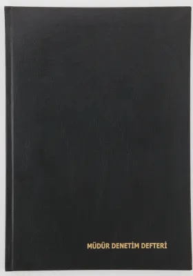 DİLMAN OKUL MÜDÜR DENETİM DEFTERİ CİLTLİ 22x32 96 YP 5318