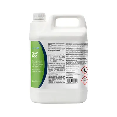 WTR YÜZEYLER İÇİN KONSANTRE BİYOSİDAL QAC 100 5 L 7904493