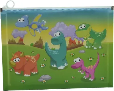 UNICK COLOR KİLİTLİ DOSYA A4 DINO 7514