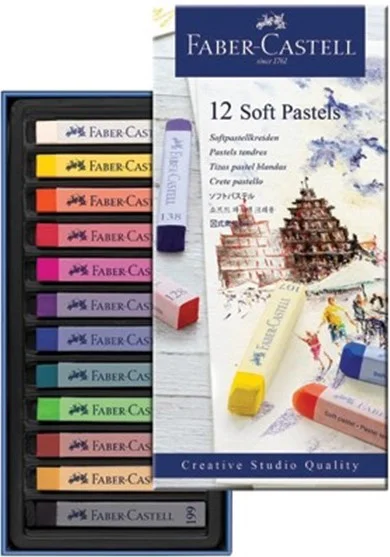 FABER PASTEL BOYA TOZ SOFT GOLDFABER 12 Lİ 128312