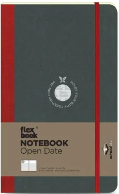 FLEX BOOK DEFTER 13x21 KIRMIZI 160SF.ÇİZGİLİ FB 24