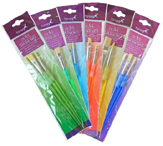 FANART FIRÇA SETİ ACADEMY 510 SERİSİ SOFT GRIP (2x6 FARKLI SET ) F-7510.S0