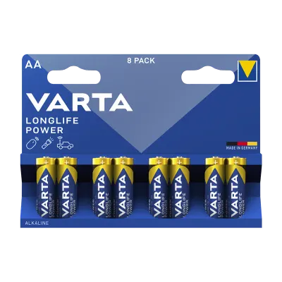 VARTA ALKALİN LL POWER AA 8 Lİ 4906121418