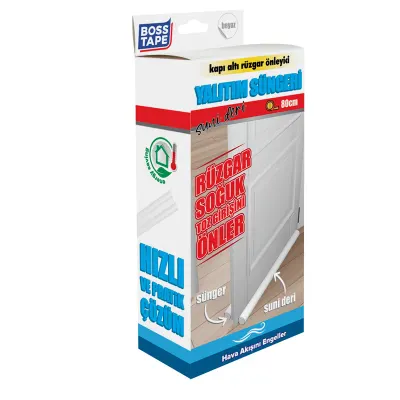 BOSS TAPE YALITIM SÜNGERİ SUNİ DERİ 80 CM BEYAZ BT-04022