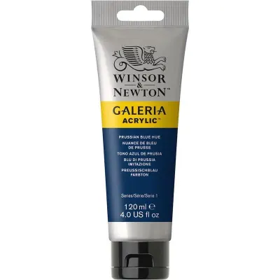 W&amp;N AKRİLİK BOYA GALERIA 120 ML PRUSSIAN BLUE HUE 541 WN-2131541