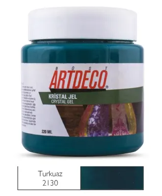 ARTDECO KRİSTAL JEL 220 ML TURKUAZ Y-054N 2130