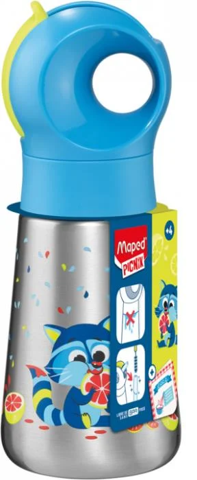 MAPED MATARA PICNIK 330 ML PASLANMAZ ÇELİK MINIZ RAKUN 873001