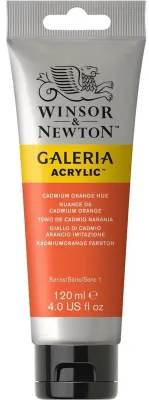W&N AKRİLİK BOYA GALERIA 120 ML CADMIUM ORANGE HUE 090 WN-2131090