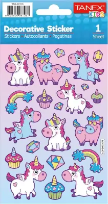 TANEX TNX-27210 PUFFY UNICORN SERİSİ 5 AD. TNX2721005