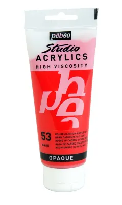 PEBEO AKRİLİK BOYA STUDIO 100 ML 831*53 DARK CADMIUM RED