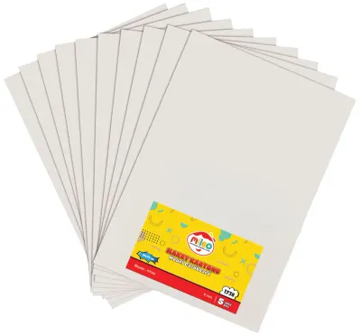 MİLEO MAKET KARTONU - 5MM - 50 X 70 - 5'Lİ- BEYAZ 1738