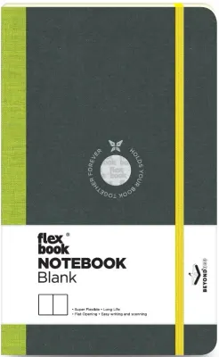 FLEX BOOK DEFTER 13x21 A.YEŞİL 192SF.DÜZ FB 05