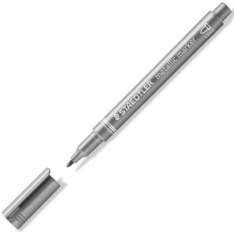 STAEDTLER MARKÖR METALİK GÜMÜŞ 8323-81