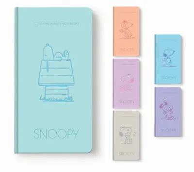 GIPTA DEFTER SNOPY 16x16 İP DİKİŞ SERT KAPAK 80 YP. DÜZ 7308