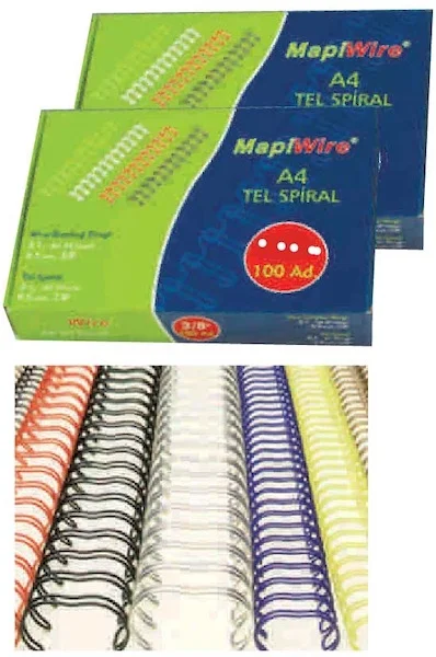 MAPİ SPİRAL TEL 2:1 1" 1/8 MAVİ 25Lİ 210 14 02