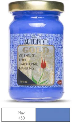 ARTDECO EBRU BOYASI GOLD 105 ML MAVİ Y-018D-450