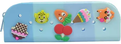 UNICK COLOR KALEM ÇANTASI RAINBOW SÜSLÜ DELİKLİ SİLİKON 7690