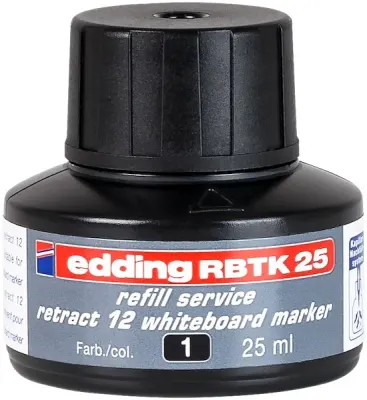 EDDING BEYAZ TAHTA MÜREKKEBİ 25 ML RETRACT RBTK-25 MAVİ