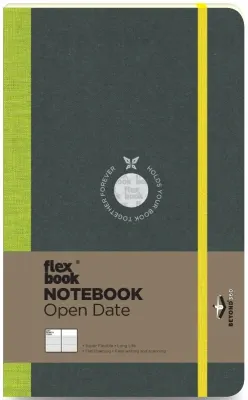FLEX BOOK DEFTER 13x21 A.YEŞİL 192SF.ÇİZGİLİ  FB 23