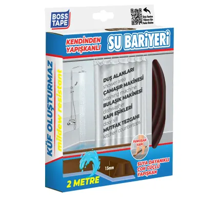 BOSS TAPE SU BARİYERİ 27 MM x 2M KAHVERENGİ BT-06025