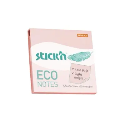 GIPTA YAPIŞKANLI NOT KAĞIDI 76x76 ECO NOTES PASTEL MAVİ 100 YP. 2174700