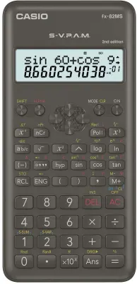 CASIO HESAP MAKİNESİ BİLİMSEL FX-82MS-2-W-DT-AR