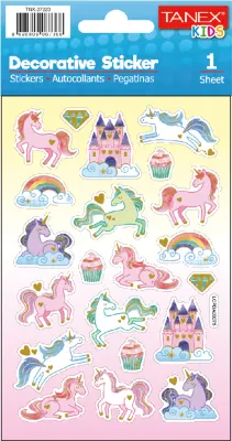 TANEX TNX-27220 PUFFY UNICORN SERİSİ 5 AD. TNX2722005
