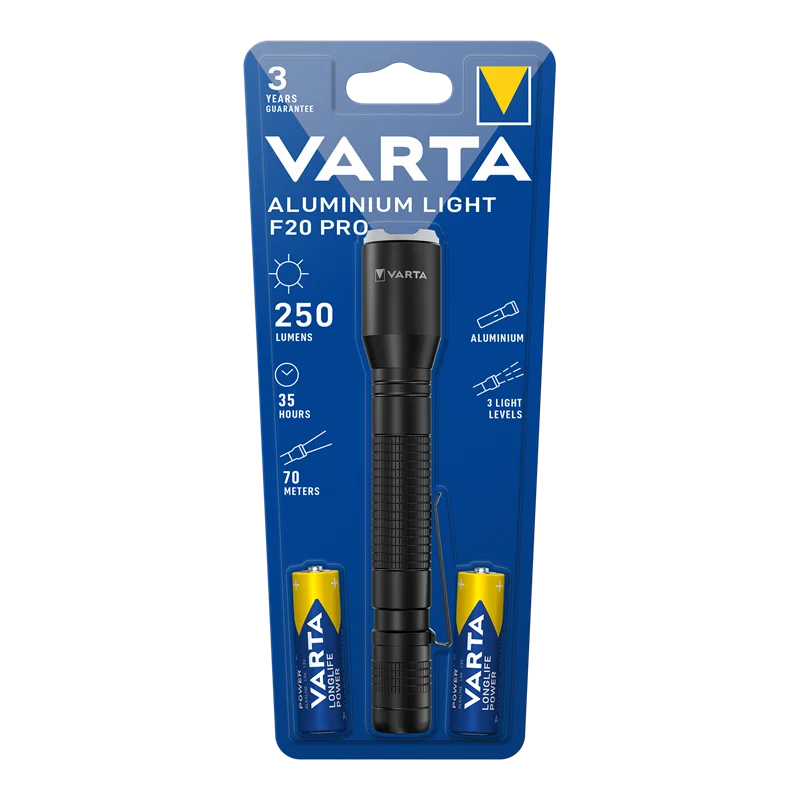 VARTA FENER ALUMİNYUM F20 16607101421