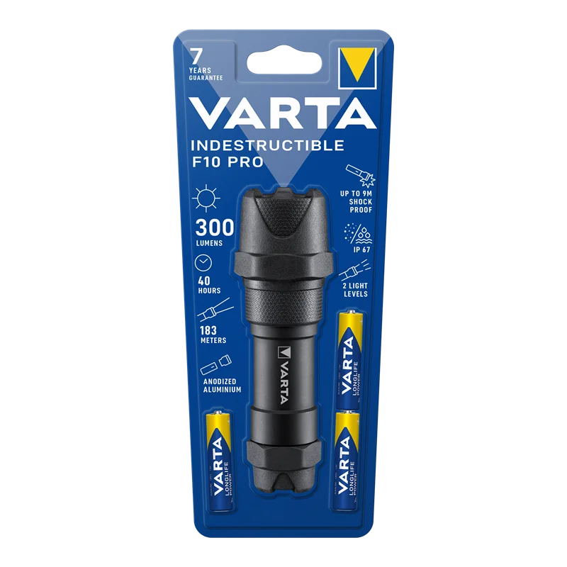 VARTA FENER INDESTRUCTIBLE F10 18710101421