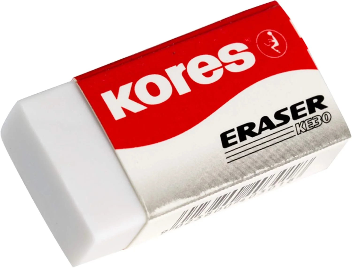 KORES SİLGİ  KE30  40X21X10MM BEYAZ  40301