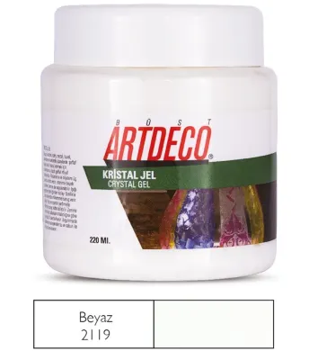 ARTDECO KRİSTAL JEL 220 ML BEYAZ Y-054N 2119