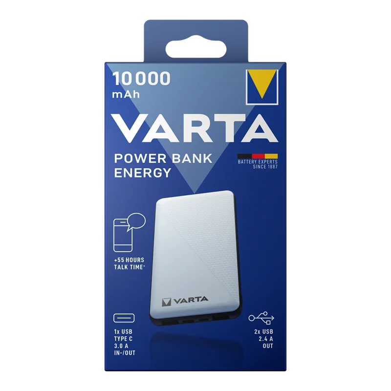 VARTA POWERBANK 10000'LİK 57976101111