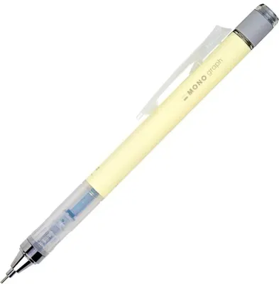 TOMBOW VERSATİL KALEM MONO GRAPH 0.7 PASTEL KREM SARISI T-SH-MG 54R7