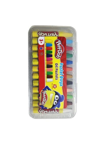 PLAY-DOH PASTEL BOYA 12 RENK (ŞEFFAF PVC) PLAY-PA014