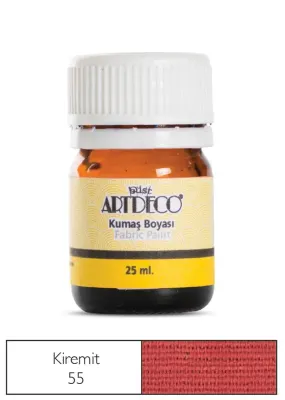 ARTDECO KUMAŞ BOYASI 25 ML KİREMİT Y-010A-55