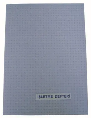 DİLMAN İŞLETME DEFTERİ KARTON KAPAK 40 YP NUMARASIZ 7107