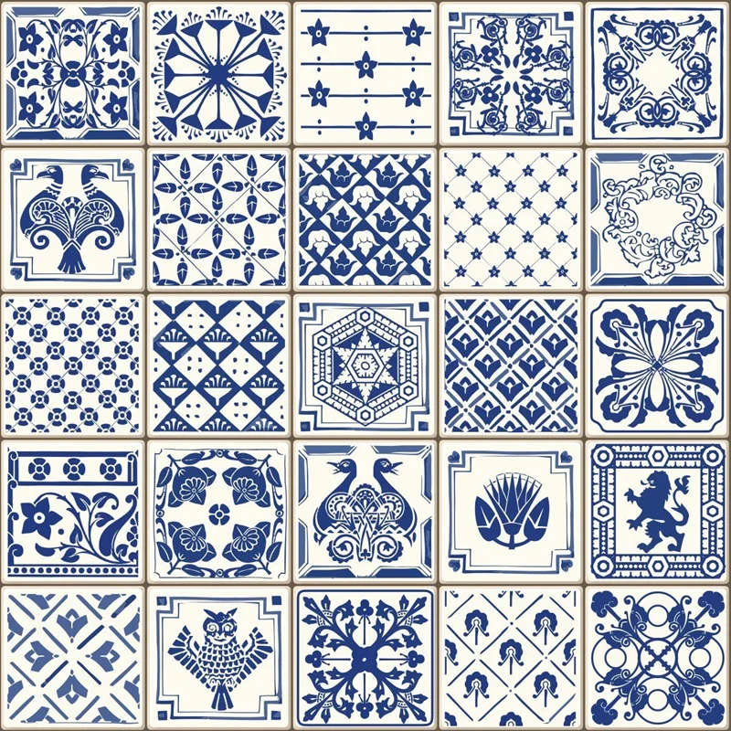 BOSS TAPE KARO PVC YAPIŞKANLI 30x30 CM 4 LÜ PAKET INDIGO BT-12015