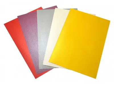 LİNO KARTON SEDEFLİ 49x69 230 GR 5 RENK 10 LU PD-012JQ