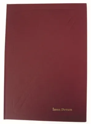 DİLMAN İMZA DEVAM DEFTERİ CİLTLİ 22.5x32  96 YP 5027