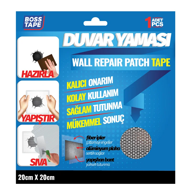 BOSS TAPE DUVAR YAMASI 20x20 CM 1 ADET BT-02021