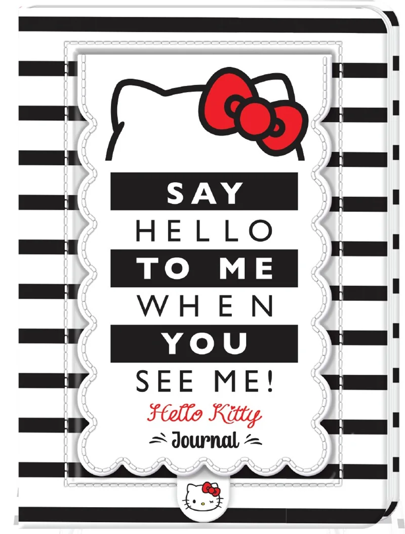 VİCTORİAS JOURNALS HELLO KİTTY AYNALI SERT KAPAKLI GÜNLÜK A6 100 GR 192 SAYFA RENKLİ SAYFALAR 525-20