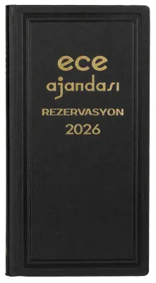ECE AJANDA TİCARİ SERİ 17x33 REZERVASYON AVRASYA