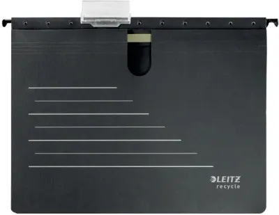 LEITZ ASKILI DOSYA L-1920 TELLİ RECYCLE SİYAH