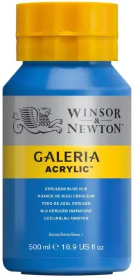 W&amp;N AKRİLİK BOYA GALERIA 500 ML CERULEAN BLUE 138 WN-2150138