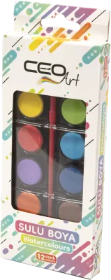 CEOART SULUBOYA 12 RENK KÜÇÜK CEO-SB0001