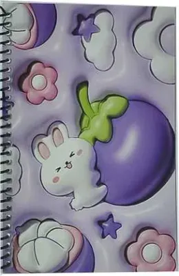 UNICK COLOR DEFTER 3D Hİ HAPPY SPİRALLİ 7583